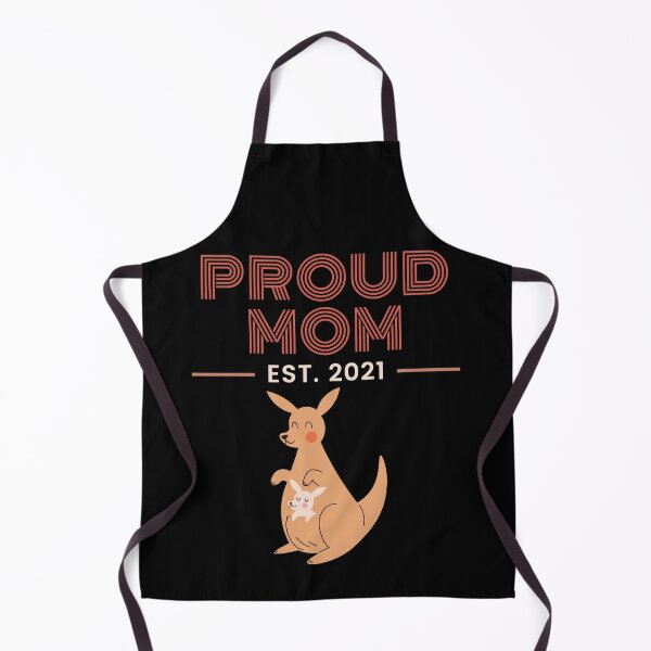 Item preview, Hand drawn mother and baby kangaroo together in cute flat style-Proud Mom Parenting Lifestyle  designed and sold by Red-ElYoubi.