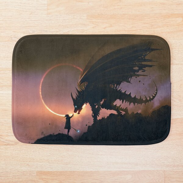 Aperçu de l'œuvre Le magicien du dragon créée et vendue par AlienAardvark.
