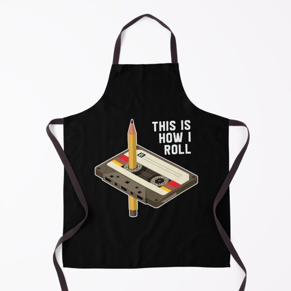 Item preview, Retro Old Vintage Design Cassette Pencil This Is How I Roll designed and sold by avinigav.