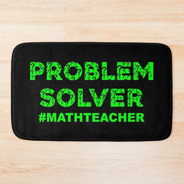 Item preview, Problem Solver Math teacher designed and sold by geoji.