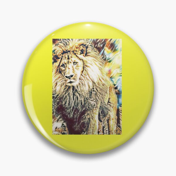 Item preview, Lion of Lightning Yellow designed and sold by AlfredBilling.