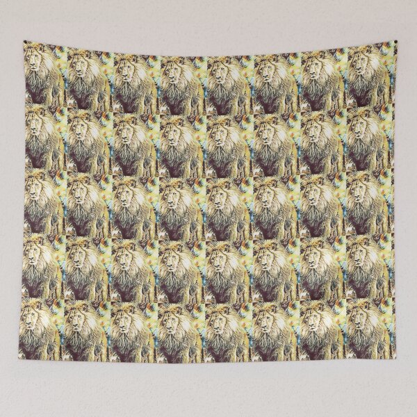 Item preview, Lion of Lightning Yellow designed and sold by AlfredBilling.