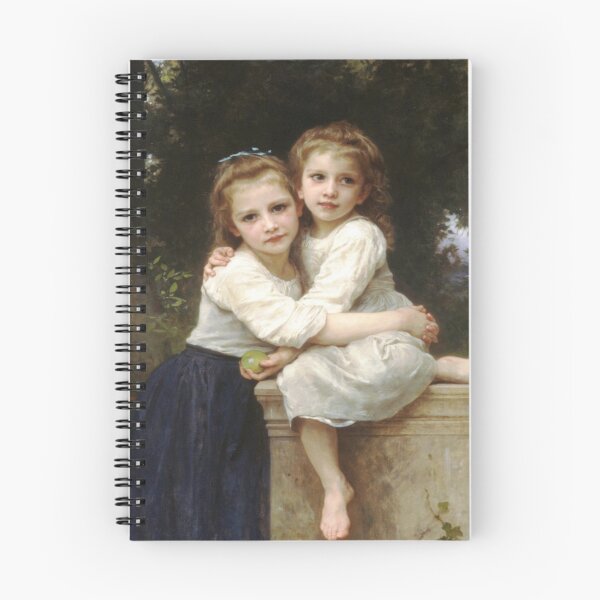 Item preview, william adolphe bouguereau - Two Sisters designed and sold by Vivanne-art.