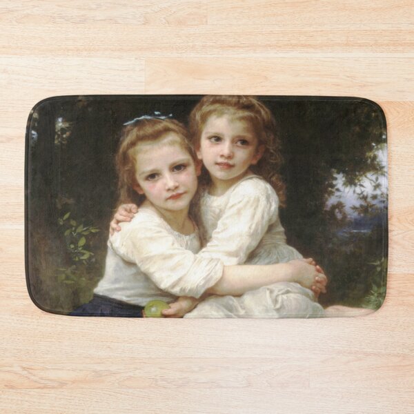 Item preview, william adolphe bouguereau - Two Sisters designed and sold by Vivanne-art.