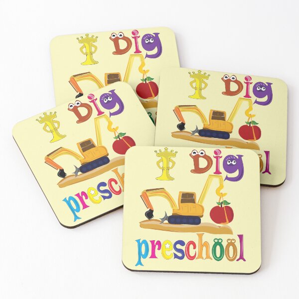 Item preview, I dig preschool designed and sold by MJayDesign.