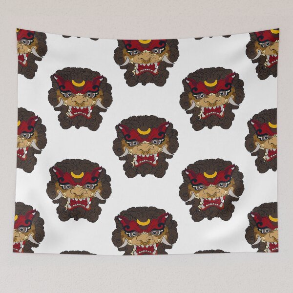 Item preview, Devil Within - Sikkim Monster Mask designed and sold by JordanDawsonk.