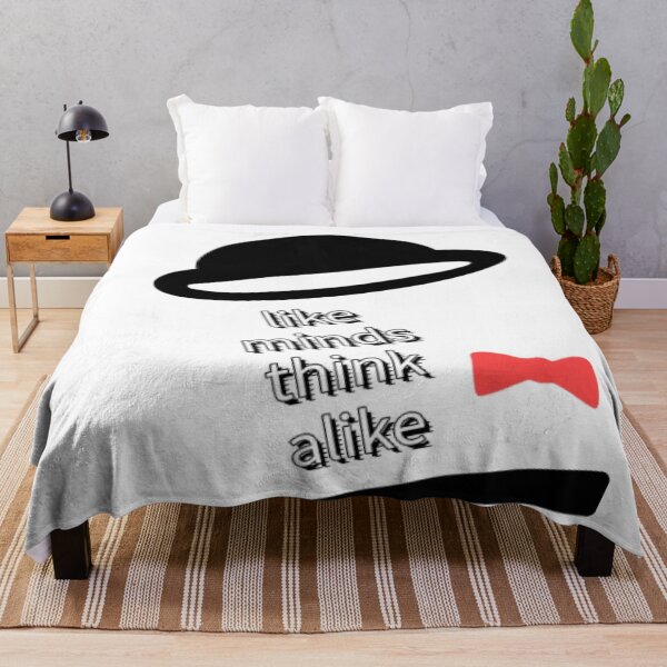 Item preview, Like Minds Think Alike designed and sold by ZubiyaArt.
