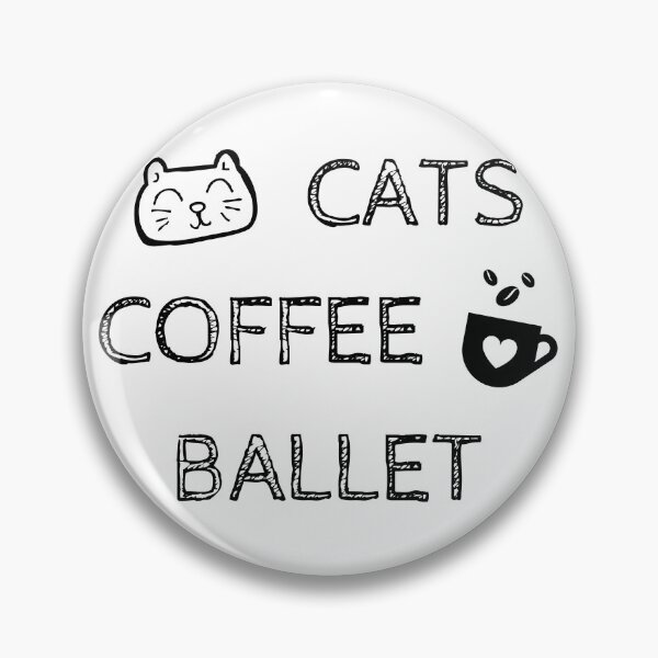 Item preview, Cats. Coffee. Ballet designed and sold by TheGreenGoat.