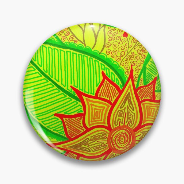 Item preview, Flower and Leaf Doodle designed and sold by artdesignbysam.