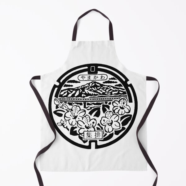 Item preview, Japan manhole depicting a nature setting designed and sold by mattraski.