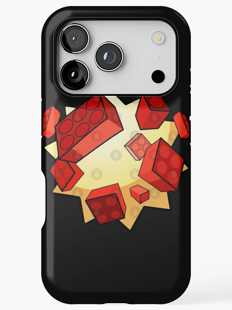 Thumbnail 1 of 4, iPhone Case, Exploding Bricks designed and sold by JordanDawsonk.