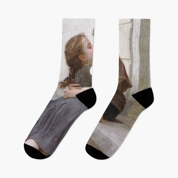 Item preview, william adolphe bouguereau - A Little Coaxing designed and sold by Vivanne-art.