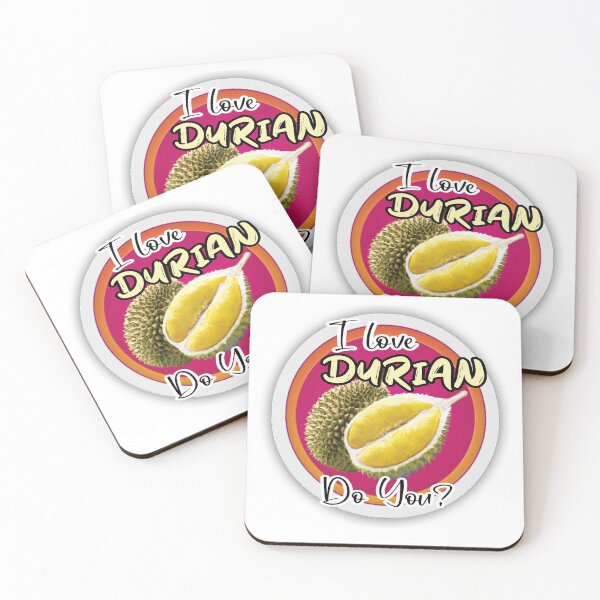 Item preview, I Love Durian Tropical Fruits designed and sold by uta917.