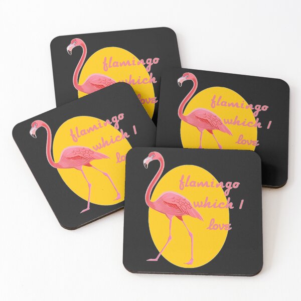 Item preview, FLAMINGO WHICH I LOVE - FLAMINGO LOVE - LOVE designed and sold by JordanDawsonk.