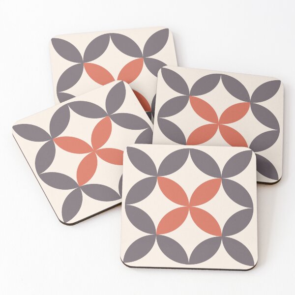 Item preview, Geometric Pattern: Circle Nested: Brick designed and sold by Red Wolf.