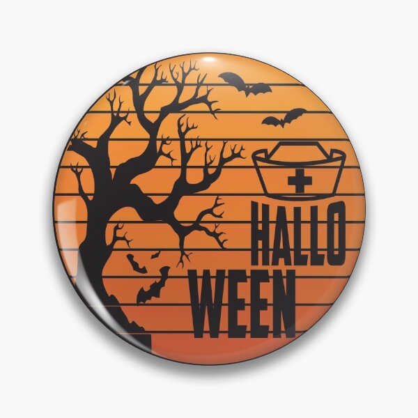 Item preview, Halloween retro scary funny design for nurses & doctors hallo ween designed and sold by Decconer.