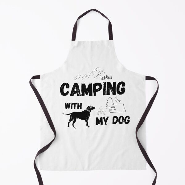 Item preview, Camping with my dog designed and sold by Zikassabi.
