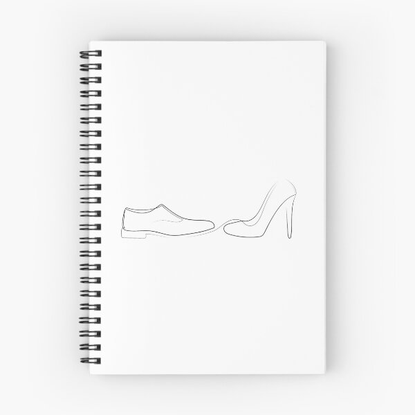 Item preview, Good Shoes Open Good Places | One Line Artist | Minimal Art | One Line Art designed and sold by One-Line-Artist.