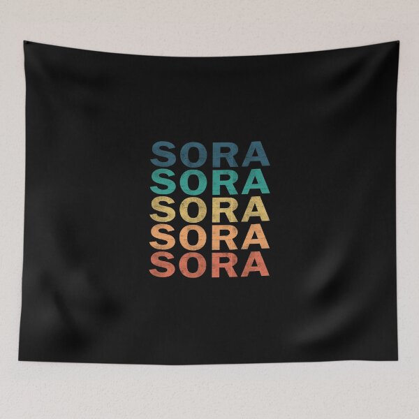 Item preview, Sora Name T Shirt - Sora Vintage Retro Sora Name Gift Item Tee designed and sold by chencktwan.