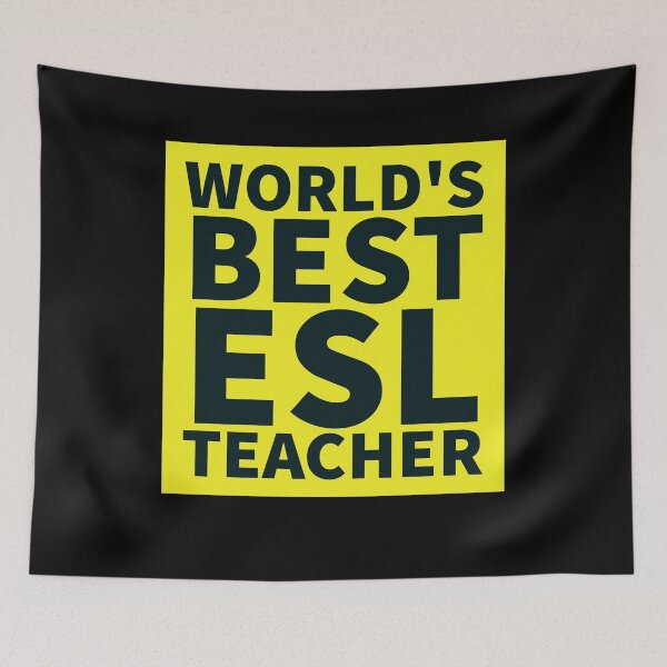 Item preview, World's Best ESL Teacher | ELL, ESOL,TESOL,TEFL Teachers designed and sold by The-ItemShop.