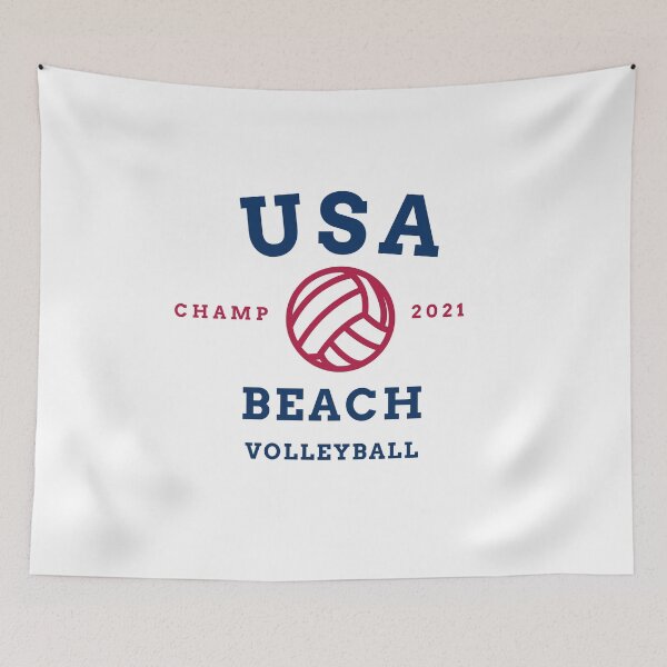 Item preview, USA Beach Volleyball Tokyo Champion 2021 designed and sold by chiwapan.