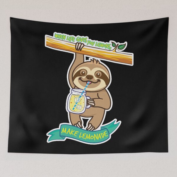 Item preview, Cute Sloth Lemonade!!! designed and sold by plushism.