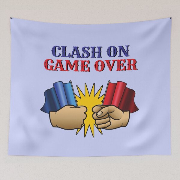 Item preview, Clash on game over designed and sold by idesignbyJiras.