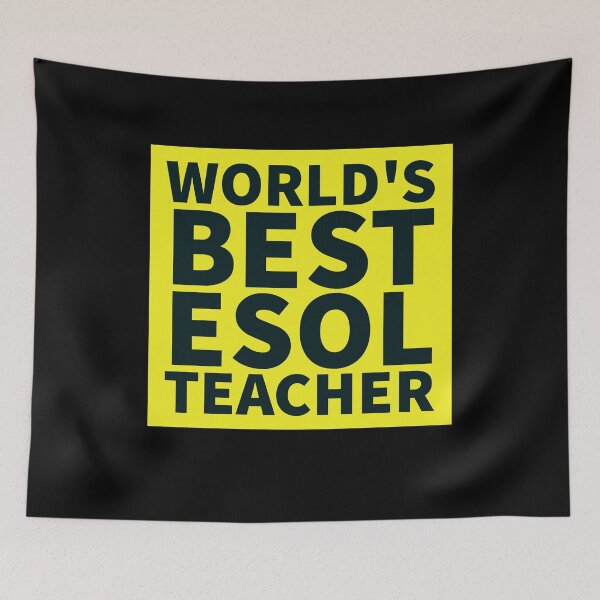 Item preview, World's Best ESOL Teacher | ELL, ESL,TESOL,TEFL Teachers designed and sold by The-ItemShop.