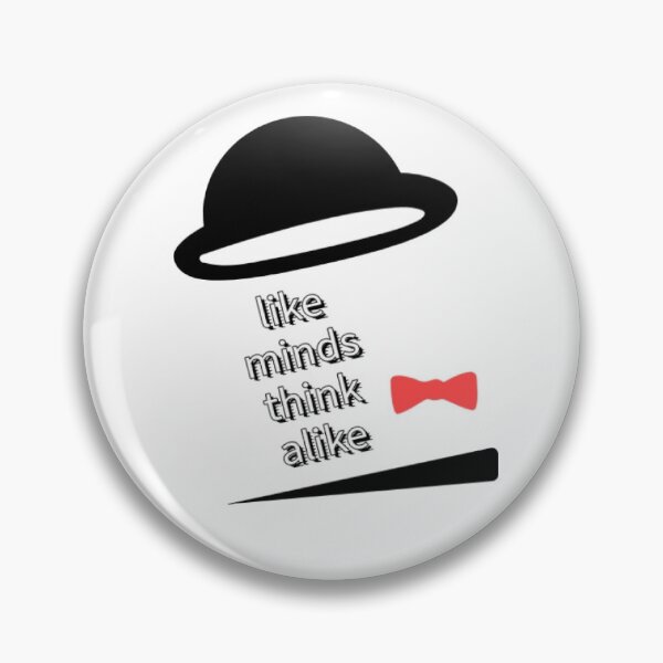 Item preview, Like Minds Think Alike designed and sold by ZubiyaArt.
