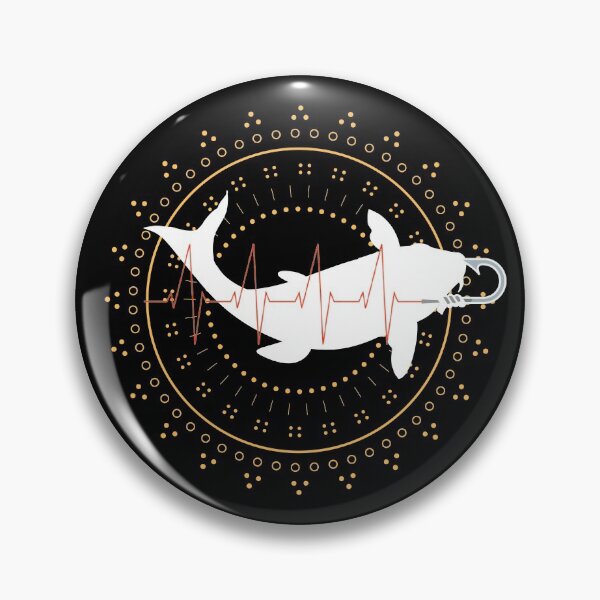 Item preview, Fishing Hook Heartbeat designed and sold by Machimtoro.