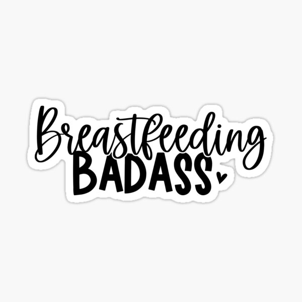 Item preview, Breastfeeding Badass design designed and sold by Megawisery.