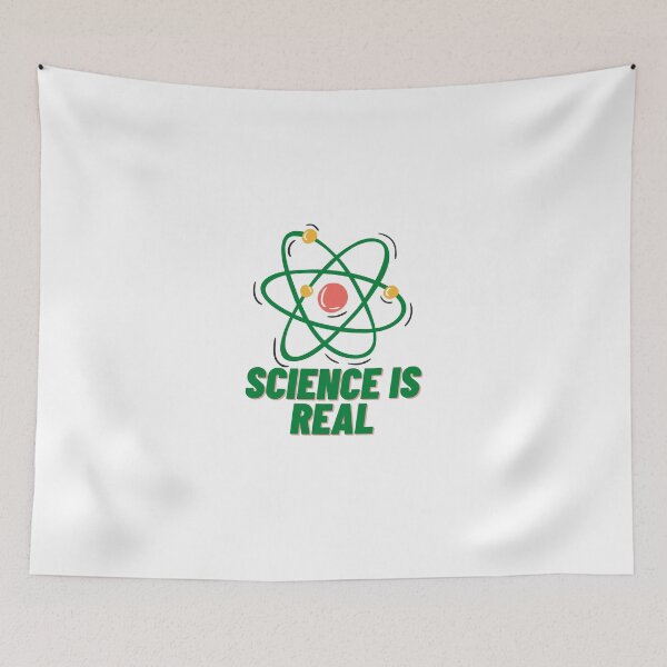 Item preview, Science is Real designed and sold by Cubezz.