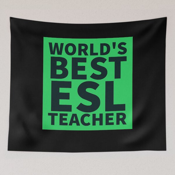 Item preview, World's Best ESL Teacher | ELL, ESOL,TESOL,TEFL Teachers designed and sold by The-ItemShop.