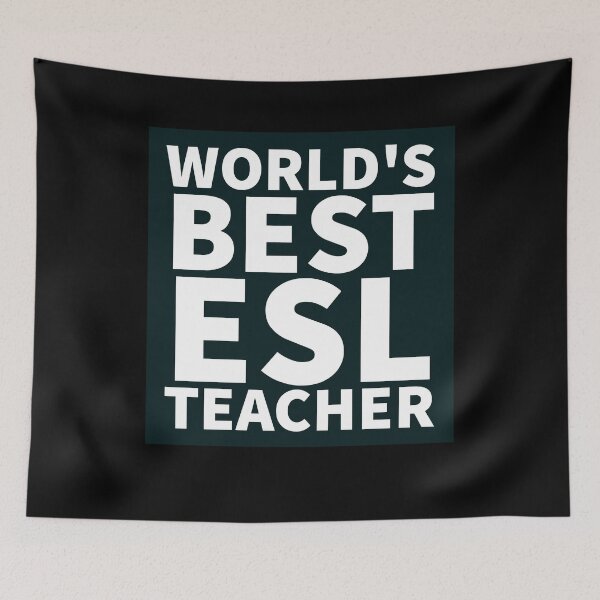 Item preview, World's Best ESL Teacher | ELL, ESOL,TESOL,TEFL Teachers designed and sold by The-ItemShop.