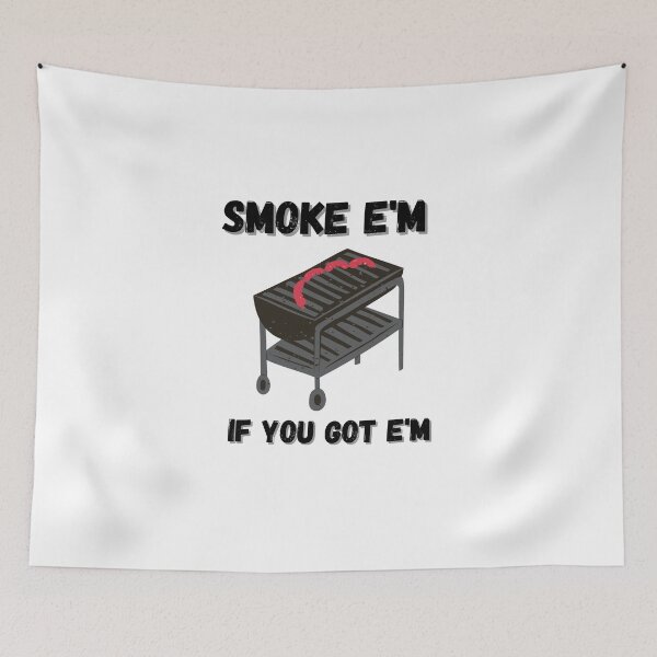 Item preview,   Funny BBQ Meat Smoking Shirt Summer Grilling T-Shirt designed and sold by 77ART.