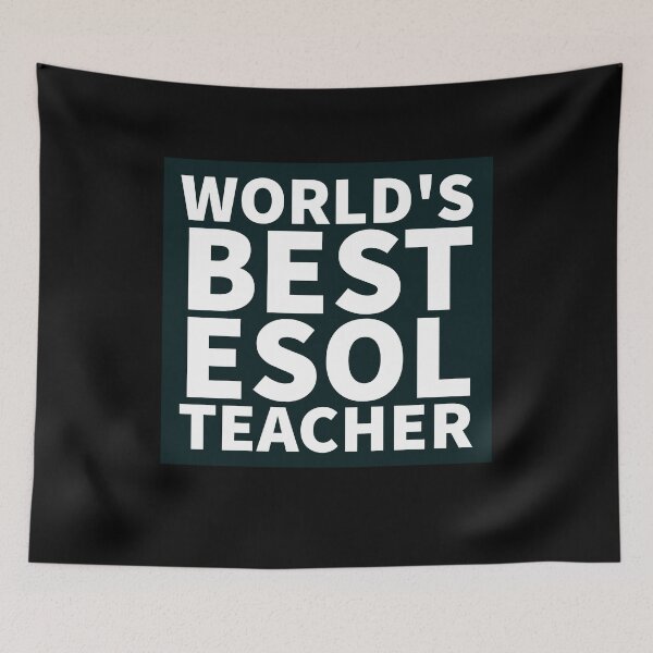 Item preview, World's Best ESOL Teacher | ELL, ESL,TESOL,TEFL Teachers designed and sold by The-ItemShop.