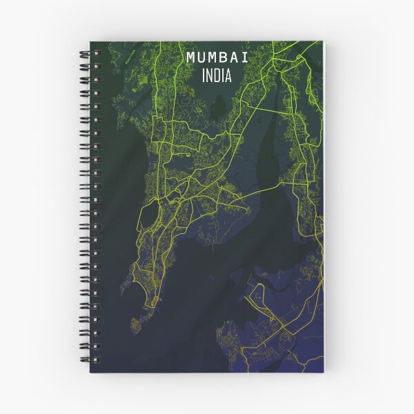 Item preview, Map of Mumbai  designed and sold by wamuigaworld.