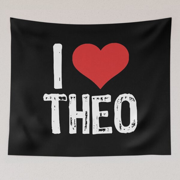 Item preview, I Love Theo designed and sold by The "I Love Everything" Shop.