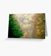 Between the Trees ^ Greeting Card