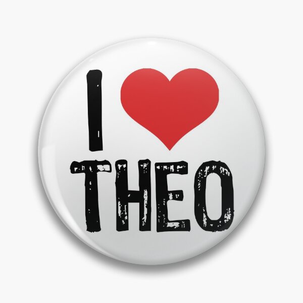 Item preview, I Love Theo designed and sold by The "I Love Everything" Shop.