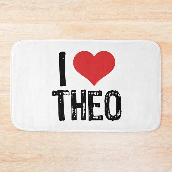 Item preview, I Love Theo designed and sold by The "I Love Everything" Shop.
