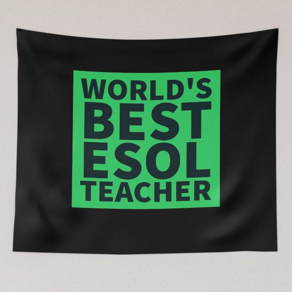 Item preview, World's Best ESOL Teacher | ELL, ESL,TESOL,TEFL Teachers designed and sold by The-ItemShop.