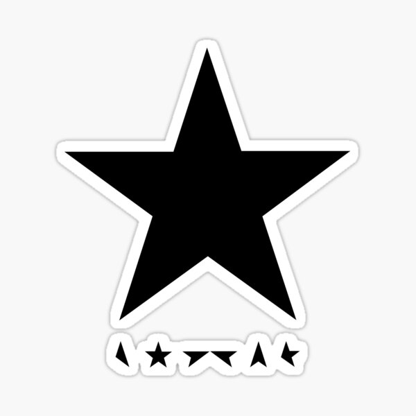 Sticker Blackstar Redbubble