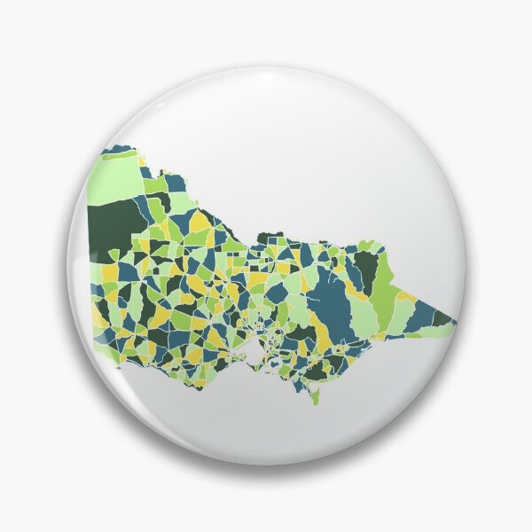 Item preview, Map of Victoria designed and sold by amaltr42.