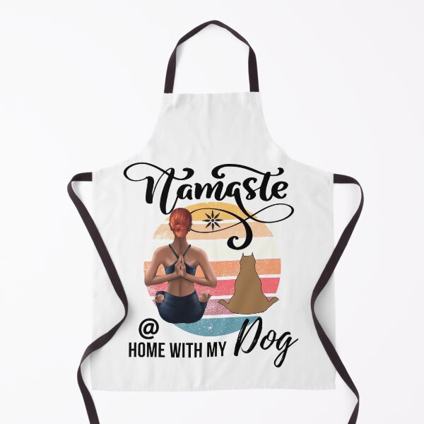 Item preview, Namaste at home with my dog designed and sold by i-longmanshop.