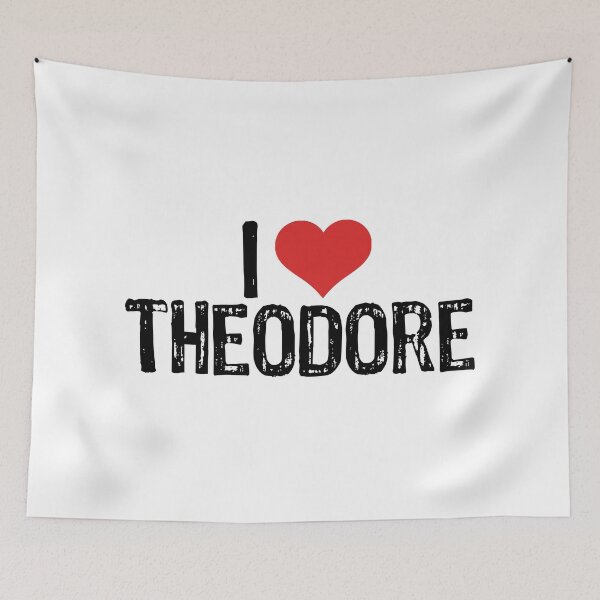 Item preview, I Love Theodore designed and sold by The "I Love Everything" Shop.