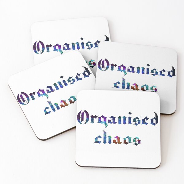 Item preview, Organised Chaos Abstract Gothic Font Multi Colour Fade designed and sold by Organised  Chaos.