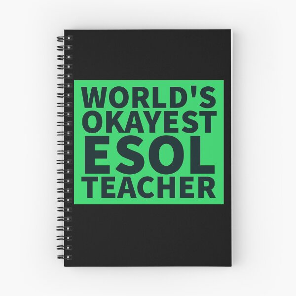 Item preview, World's Okayest ESOL Teacher | ELL, ESL,TESOL,TEFL Teachers designed and sold by The-ItemShop.