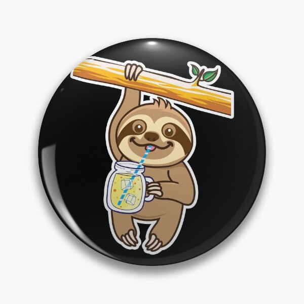 Item preview, Cute Sloth Lemonade! designed and sold by plushism.