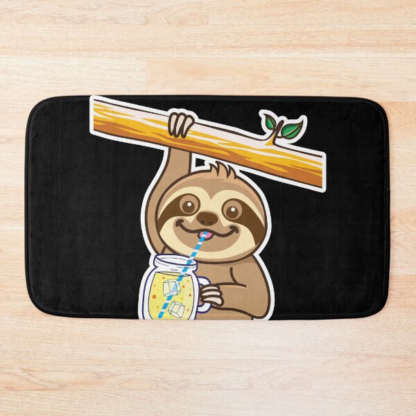 Item preview, Cute Sloth Lemonade! designed and sold by plushism.